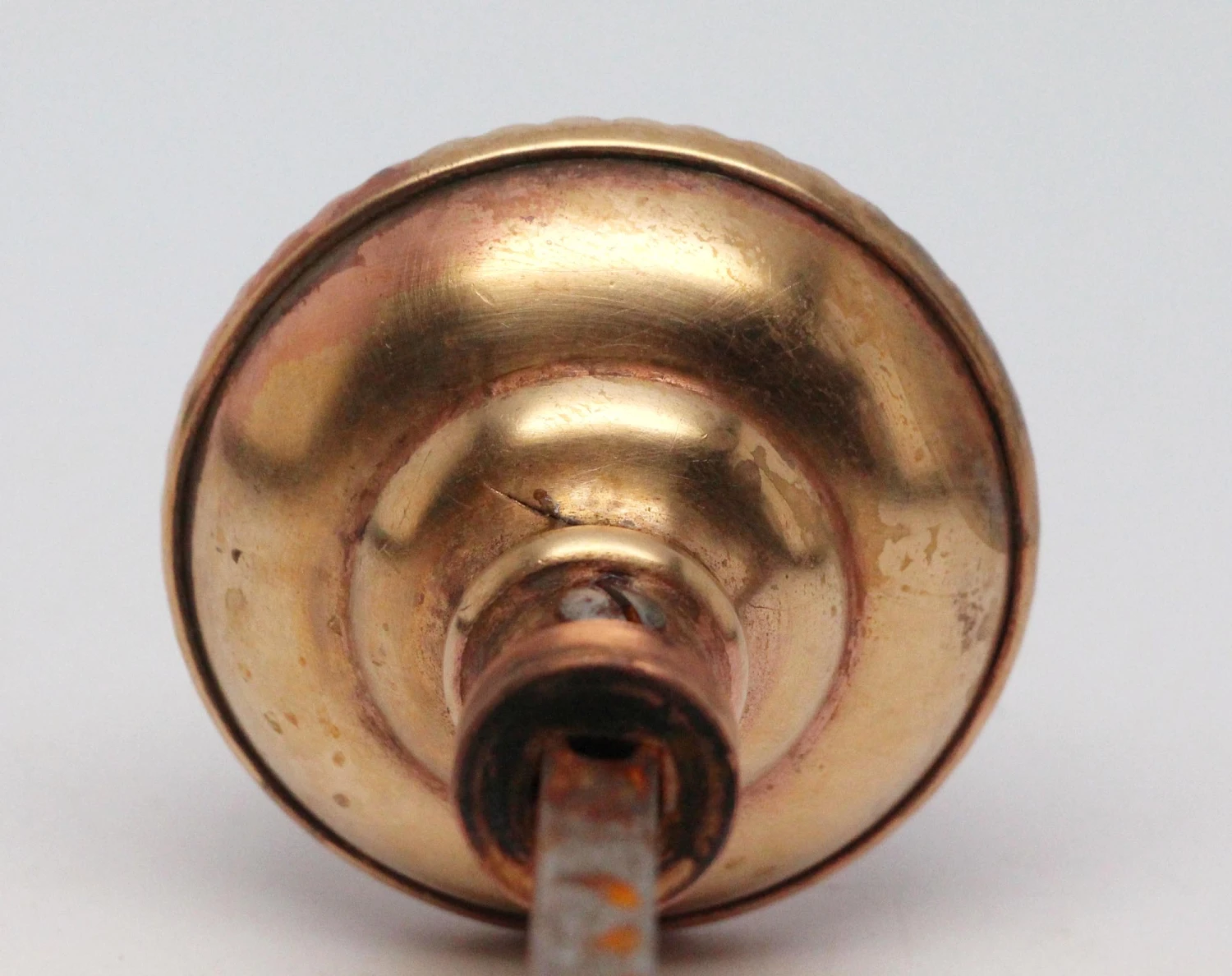 Pair Of Polished Brass Roanoke Door Knobs 7 Pair Of Polished Brass Roanoke Door Knobs - Image 5