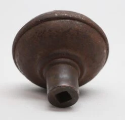 Antique Two Fold Vittoria Cast Iron Single Entry Door Knob -OGT Sale Store n258302a 04