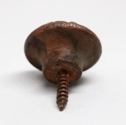 Antique Copper Plated 1.25 In. Cast Iron Drawer Cabinet Knob -OGT Sale Store n258542 04