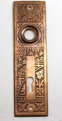 Antique Ceylon Corbin Vernacular Brass Door Knob Set 13 Antique Ceylon Corbin Vernacular Brass Door Knob Set -OGT Sale Store n258607 06