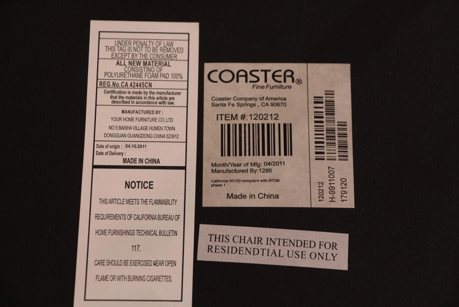 Set Of Four Black Mid Century Aluminum Frame Chairs 8 Set Of Four Black Mid Century Aluminum Frame Chairs - Image 6