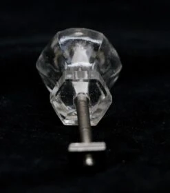Vintage 1.125 In. Rounded Hexagon Glass Drawer Cabinet Knob 9 Vintage 1.125 In. Rounded Hexagon Glass Drawer Cabinet Knob -OGT Sale Store n260086 04