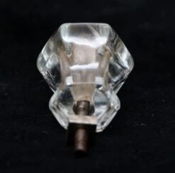 Vintage 1.25 In. Hexagon Clear Glass Drawer Cabinet Knob 9 Vintage 1.25 In. Hexagon Clear Glass Drawer Cabinet Knob -OGT Sale Store n260096 04