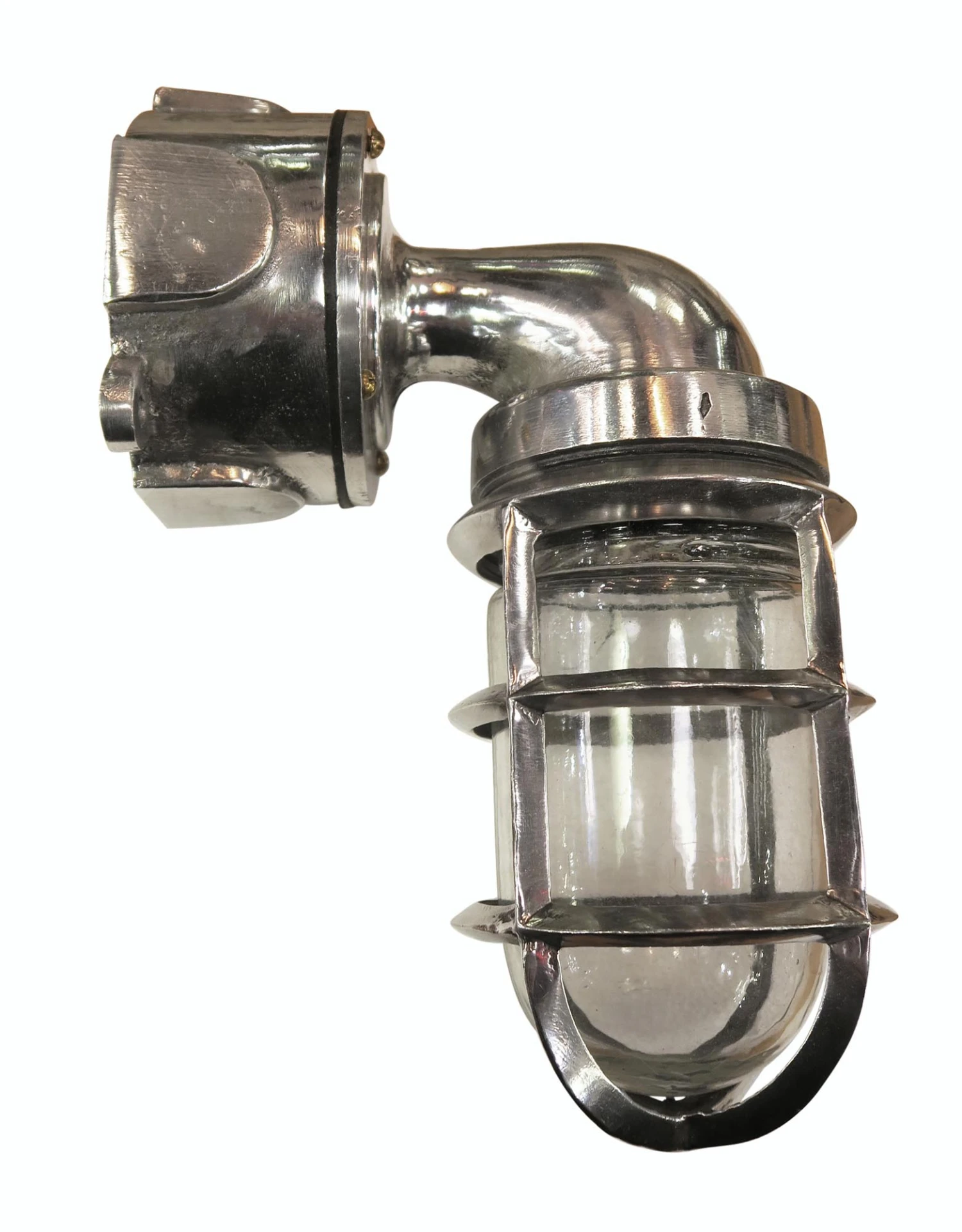 Nautical Aluminum 12 In. Ship Sconce 4 Nautical Aluminum 12 In. Ship Sconce - Image 2