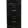 4 Drawer Black Metal Cabinet -OGT Sale Store office furniture 4 drawer black metal cabinet p251426