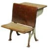 Antique Grade School Row Desk & Chair Combo 1 Antique Grade School Row Desk & Chair Combo -OGT Sale Store office furniture antique grade school row desk chair combo m219623