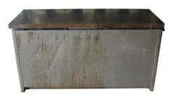 Beautifully Crafted Desk With Steel Top From The Times Leader