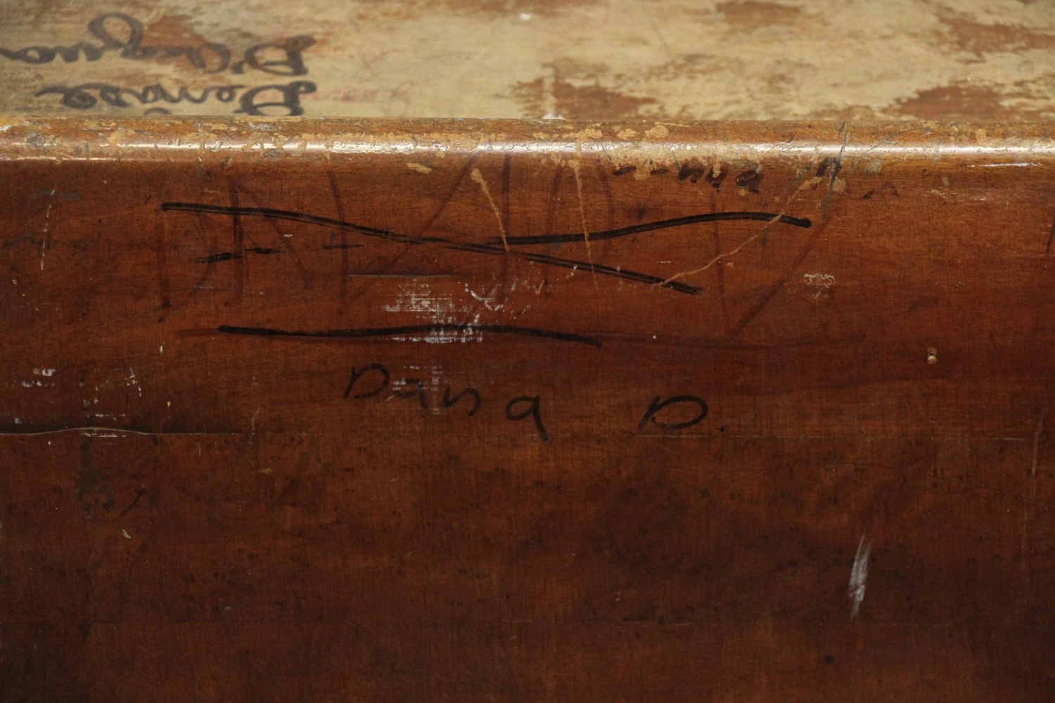 Antique Grade School Row Desk & Chair Combo 5 Antique Grade School Row Desk & Chair Combo - Image 3