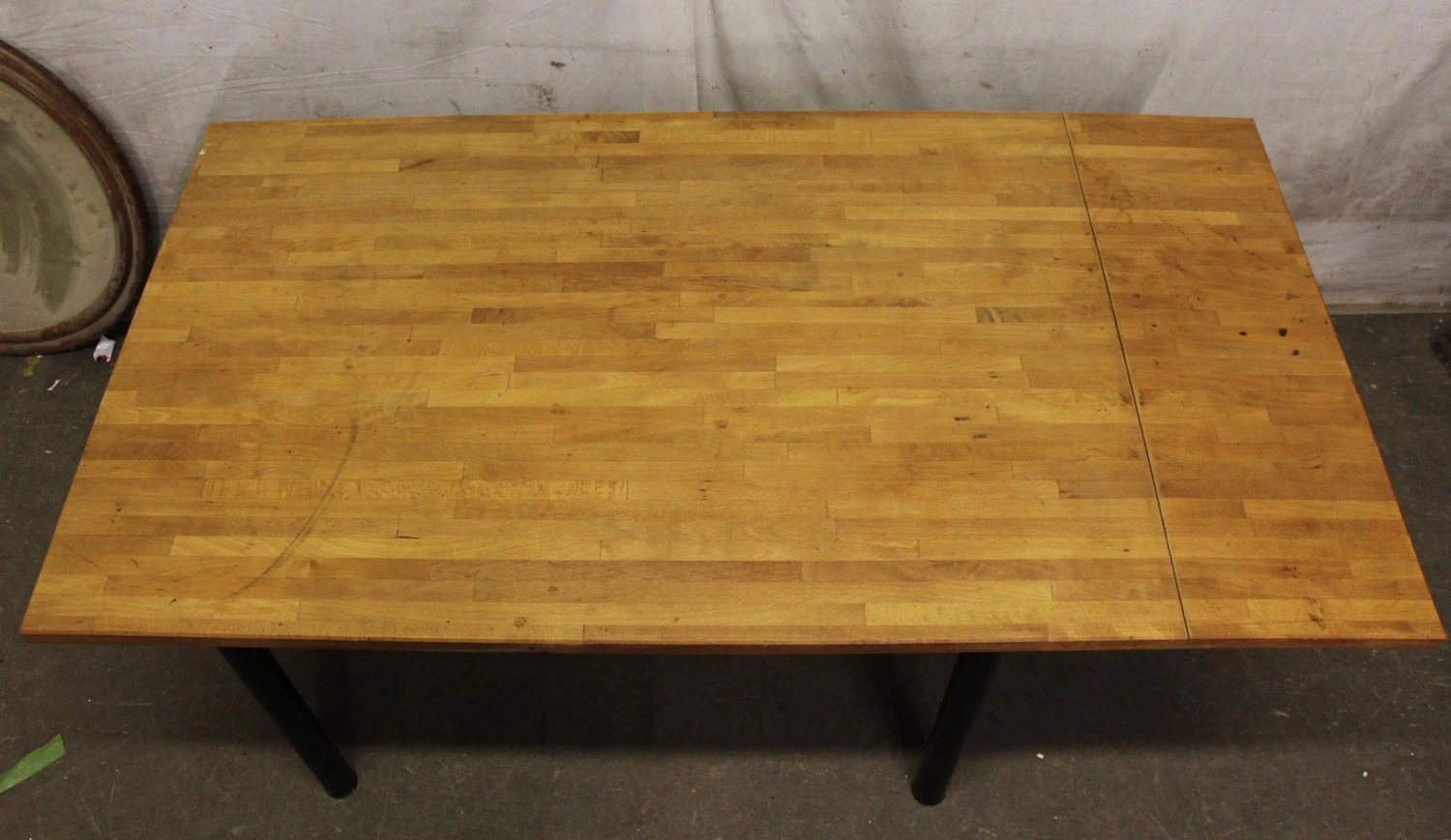 Pine Table With Fold Down Leaf 5 Pine Table With Fold Down Leaf - Image 3