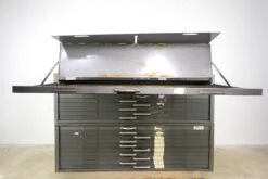 Reclaimed 20 Drawer Steel Flat Map Stack Cabinet 15 Reclaimed 20 Drawer Steel Flat Map Stack Cabinet -OGT Sale Store office furniture for sale q280478