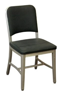 Green Office Chair With Aluminum Frame
