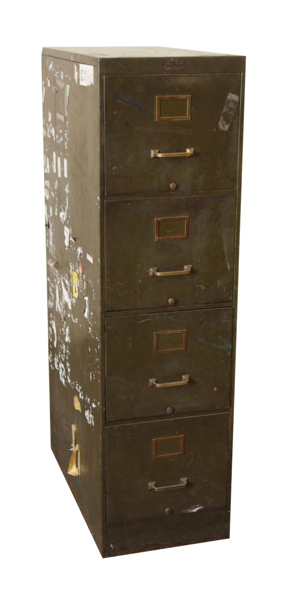 Metal File Cabinet With Four Drawers 4 Metal File Cabinet With Four Drawers - Image 2