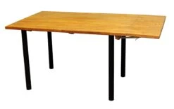 Pine Table With Fold Down Leaf 9 Pine Table With Fold Down Leaf -OGT Sale Store office furniture n251242