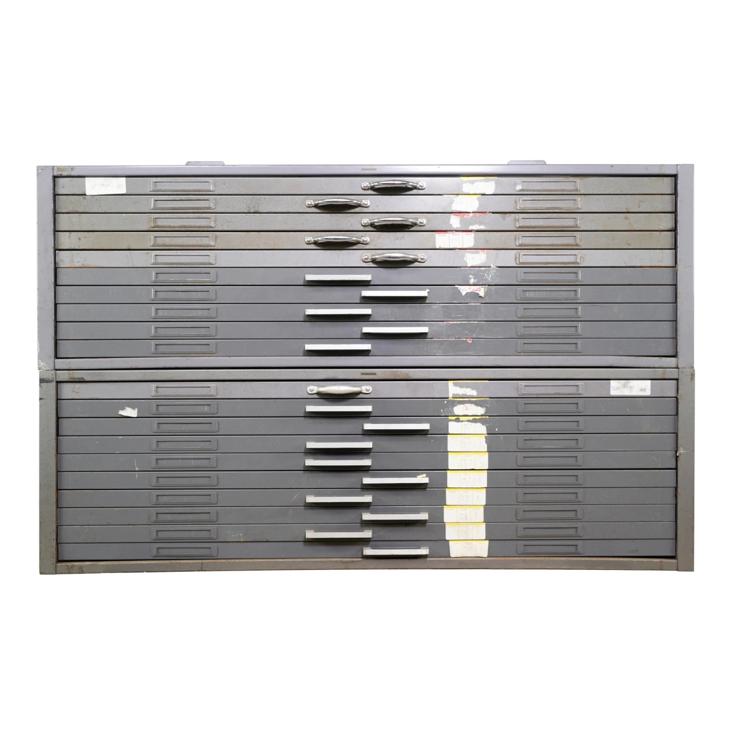 Reclaimed 20 Drawer Steel Flat Map Stack Cabinet 3 Reclaimed 20 Drawer Steel Flat Map Stack Cabinet