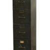 Reclaimed Four Drawer Metal Green Filing Cabinet -OGT Sale Store office furniture reclaimed four drawer metal green filing cabinet n252304