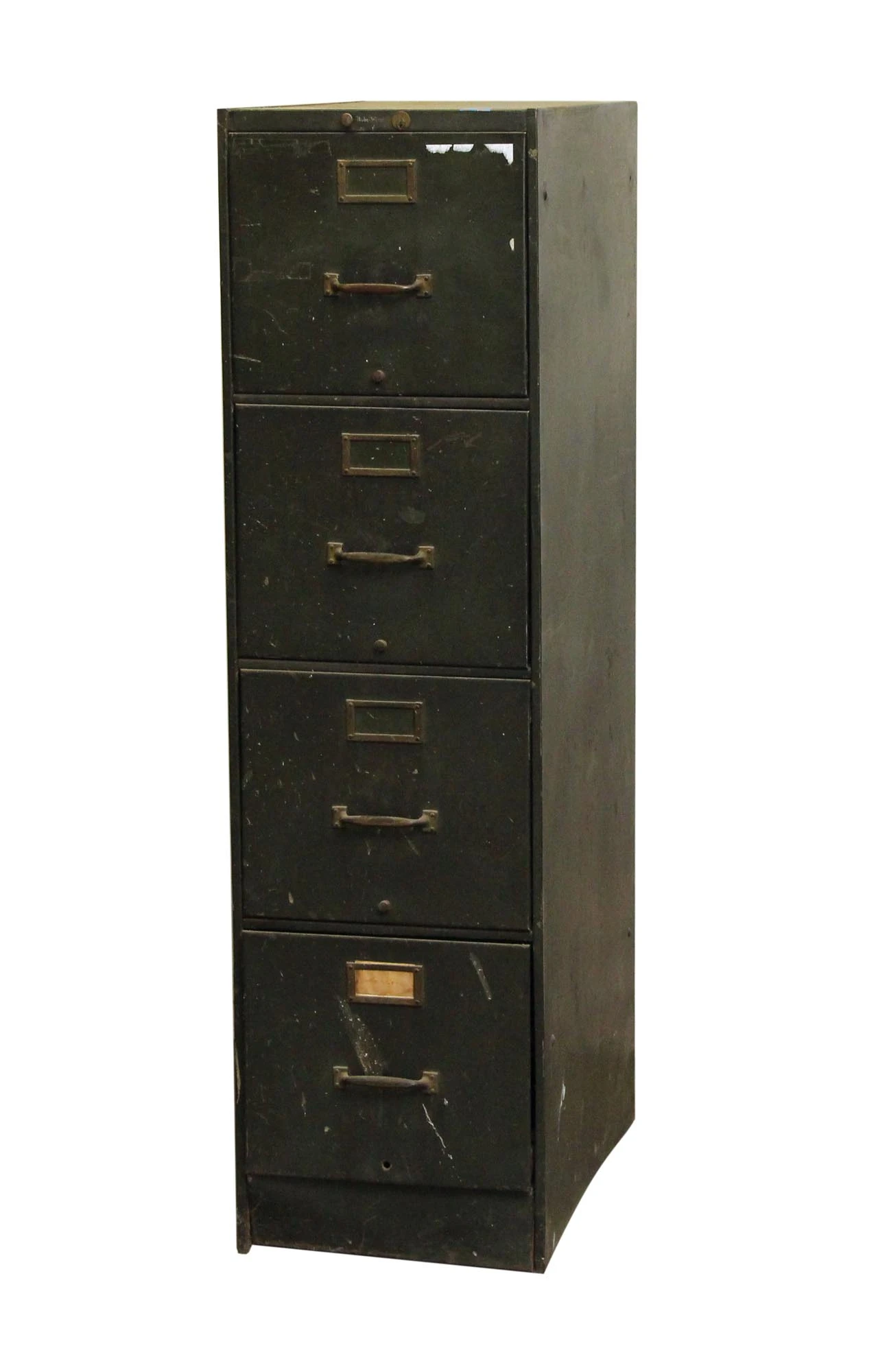 Reclaimed Four Drawer Metal Green Filing Cabinet 3 Reclaimed Four Drawer Metal Green Filing Cabinet