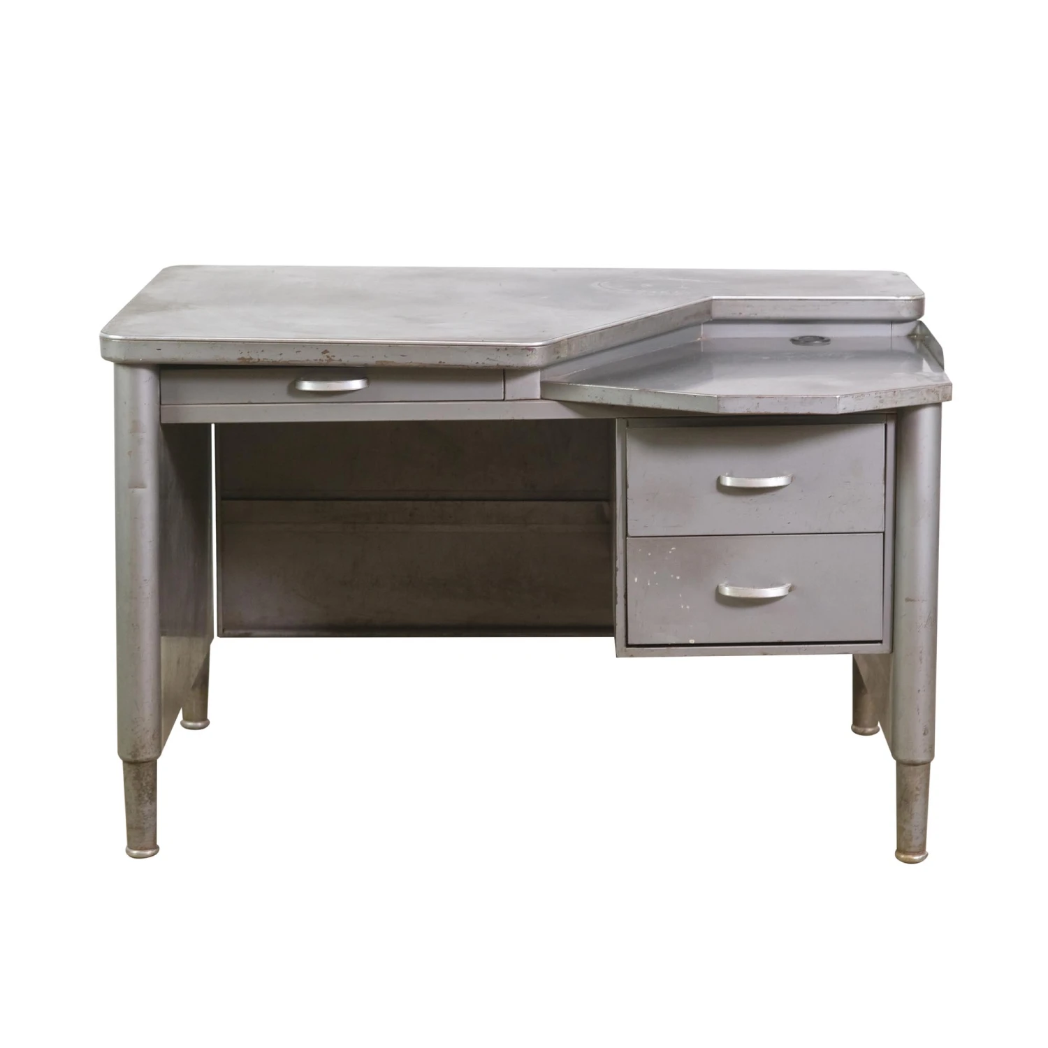 Steel Desk With 3 Drawers & Tray 3 Steel Desk With 3 Drawers & Tray