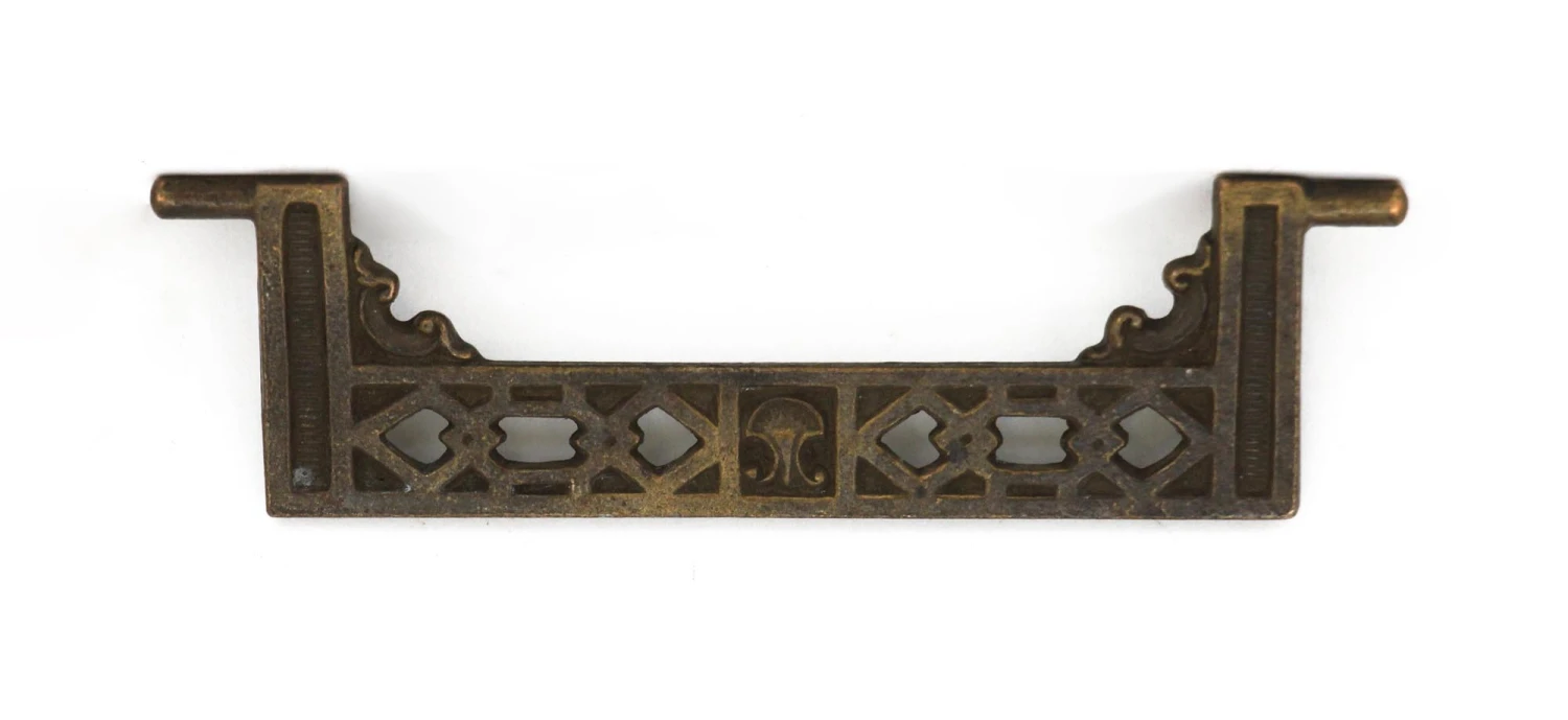 Antique Cast Iron Furniture Pull Bail 3 Antique Cast Iron Furniture Pull Bail