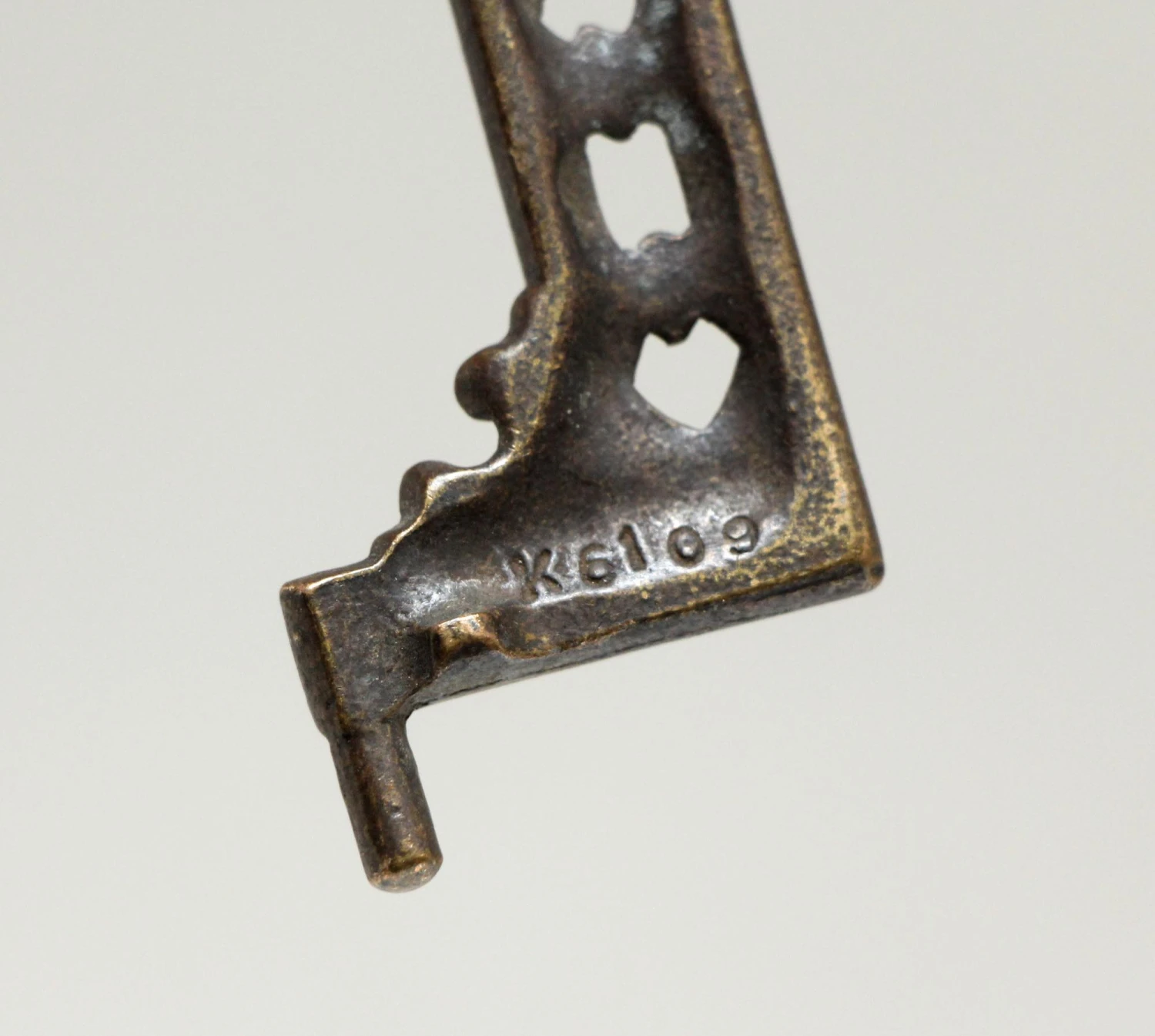 Antique Cast Iron Furniture Pull Bail 5 Antique Cast Iron Furniture Pull Bail - Image 3