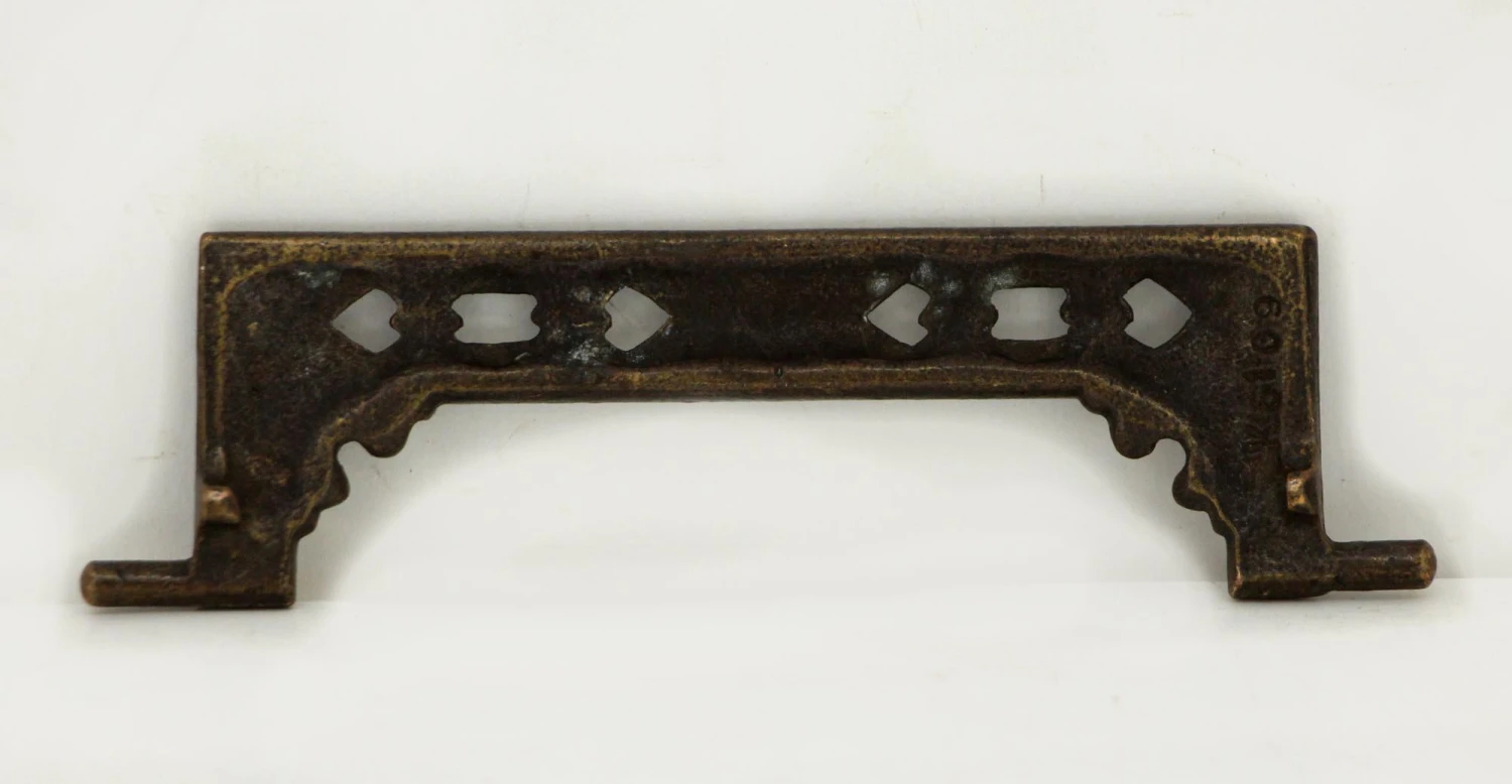 Antique Cast Iron Furniture Pull Bail 4 Antique Cast Iron Furniture Pull Bail - Image 2