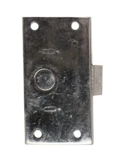 Nickel Plated Brass Cabinet Mortise Lock