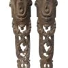 Pair Of Antique Bronze Appliques