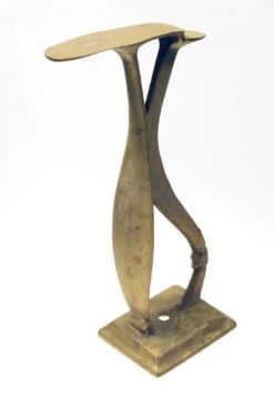 Antique Bronze Shoeshine Foot Rest