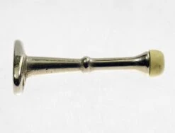 Vintage Olde New Nickeled Brass Door Stopper 7 Vintage Olde New Nickeled Brass Door Stopper -OGT Sale Store other hardware for sale l198582