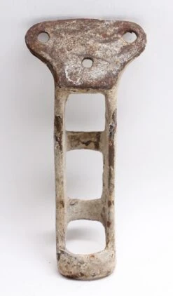 Distressed Painted White Flag Pole Bracket 7 Distressed Painted White Flag Pole Bracket -OGT Sale Store other hardware for sale n255838