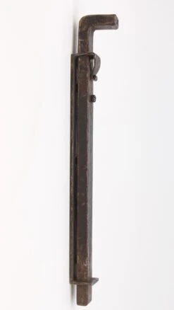 Antique Hammered Iron Samuel Yellin Leaf Gate Door Floor Bolt 9 Antique Hammered Iron Samuel Yellin Leaf Gate Door Floor Bolt -OGT Sale Store other hardware for sale q271119