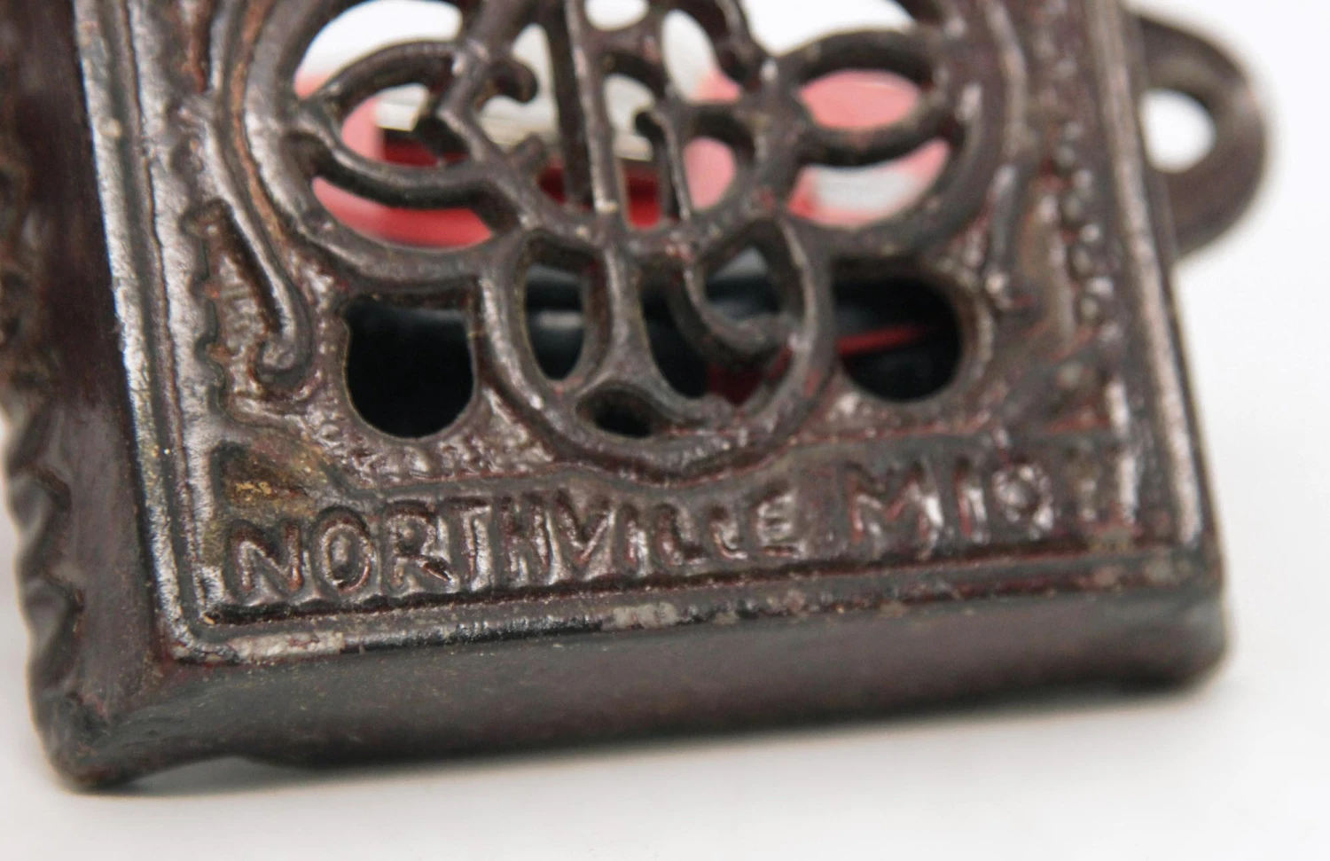 Ornate Iron Card Holder Bracket 4 Ornate Iron Card Holder Bracket - Image 2