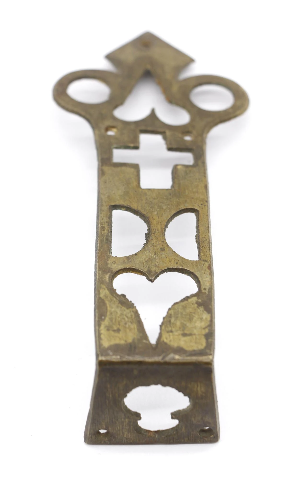 Pair Of Steel Gothic Strap Hinge Motifs 4 Pair Of Steel Gothic Strap Hinge Motifs - Image 2
