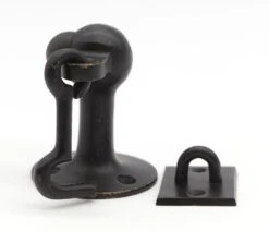 Commercial Blackened Brass Wall Mount Latch Door Stopper 9 Commercial Blackened Brass Wall Mount Latch Door Stopper -OGT Sale Store other hardware q285434