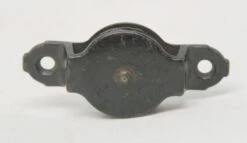Single Black Iron Pulley