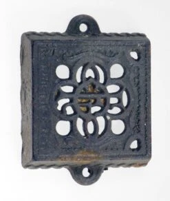 Victorian Iron Wall Business Card Holder