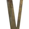 Brass V Letter