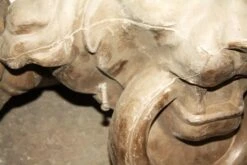 Pair Of 18 In. Bronze Composite Lion Heads -OGT Sale Store other wall art for sale l198283