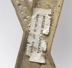 Small 7.75 In. Solid Brass Letter X 7 Small 7.75 In. Solid Brass Letter X -OGT Sale Store other wall art for sale p263748