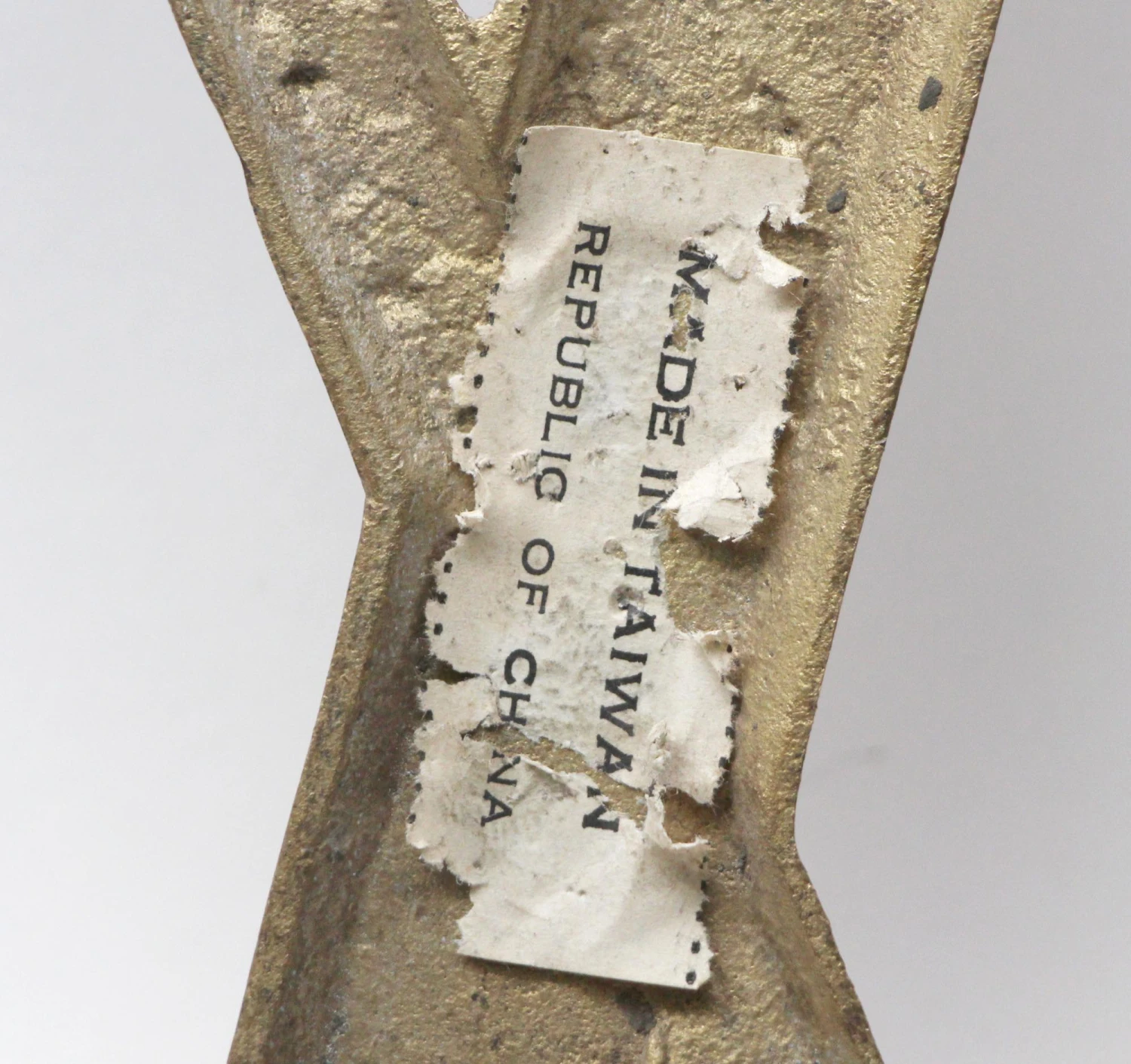 Small 7.75 In. Solid Brass Letter X 5 Small 7.75 In. Solid Brass Letter X - Image 3