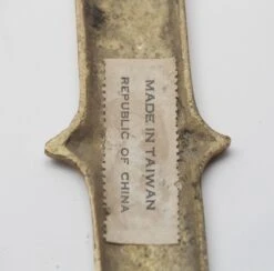 Small 7.75 In. Solid Brass Letter U -OGT Sale Store other wall art for sale p263749