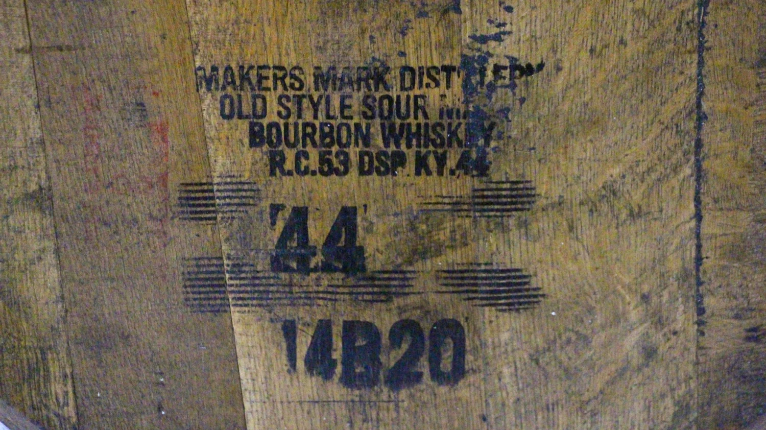 Makers Mark Bourbon Whiskey Barrel Lid Wall Art 5 Makers Mark Bourbon Whiskey Barrel Lid Wall Art - Image 3