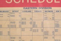 Large 1985 American League Baseball Official Schedule Poster 10 Large 1985 American League Baseball Official Schedule Poster -OGT Sale Store other wall art for sale q275281