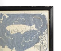 Framed US Army’s Fort Dearborn Needlepoint Art -OGT Sale Store other wall art for sale q280066