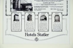 1920 Framed French The Hotel Pennsylvania Advertisement 12 1920 Framed French The Hotel Pennsylvania Advertisement -OGT Sale Store other wall art for sale q281952