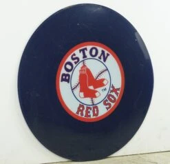 Major League Baseball Boston Red Sox Round Acrylic Wall Sign -OGT Sale Store other wall art for sale q283400