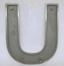 Single Aluminum U Letter Sign 5 Single Aluminum U Letter Sign -OGT Sale Store other wall art m233400