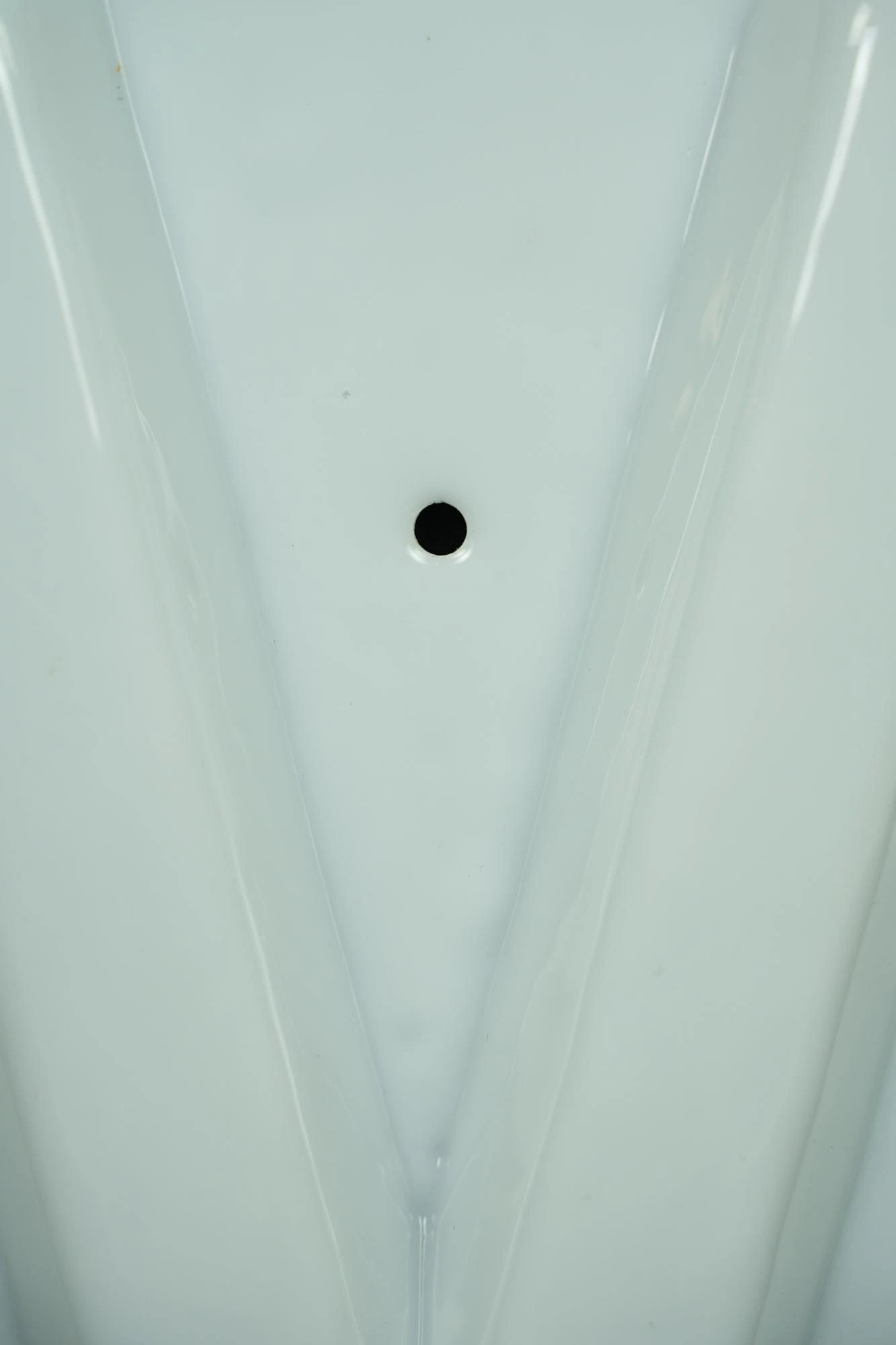 The Albee Theater 10.75 In. White Glass V Letter 4 The Albee Theater 10.75 In. White Glass V Letter - Image 2