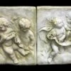 Set Of Two Cast Cherub Reliefs In Composite 2 Set Of Two Cast Cherub Reliefs In Composite -OGT Sale Store other wall art set of two cast cherub reliefs in composite m235471