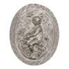 Vintage Cast Aluminum Figural Horseback Oval Silver Wall Relief 2 Vintage Cast Aluminum Figural Horseback Oval Silver Wall Relief -OGT Sale Store other wall art vintage cast aluminum figural horseback oval silver wall relief q285644