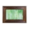 Wood Framed Green Stained Glass Wall Hanging 2 Wood Framed Green Stained Glass Wall Hanging -OGT Sale Store other wall art wood framed green stained glass wall hanging q278604